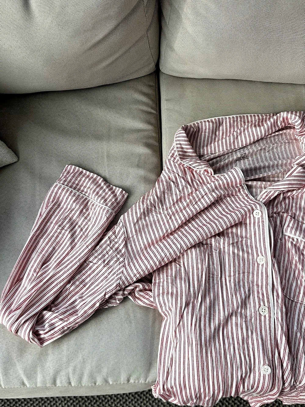 Auden Cloud Knit Long Sleeve Top and Pants Pajama Set Pajama Top and Pants Set